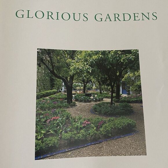 "Glorious Gardens" Roundtable Press Leather Bound HC Jaqueline Heriteau Book - Picture 8 of 16